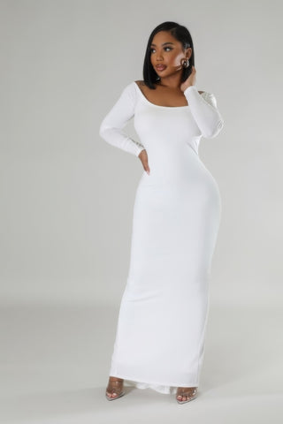 THE KARINA Long Sleeves Stretch Dress